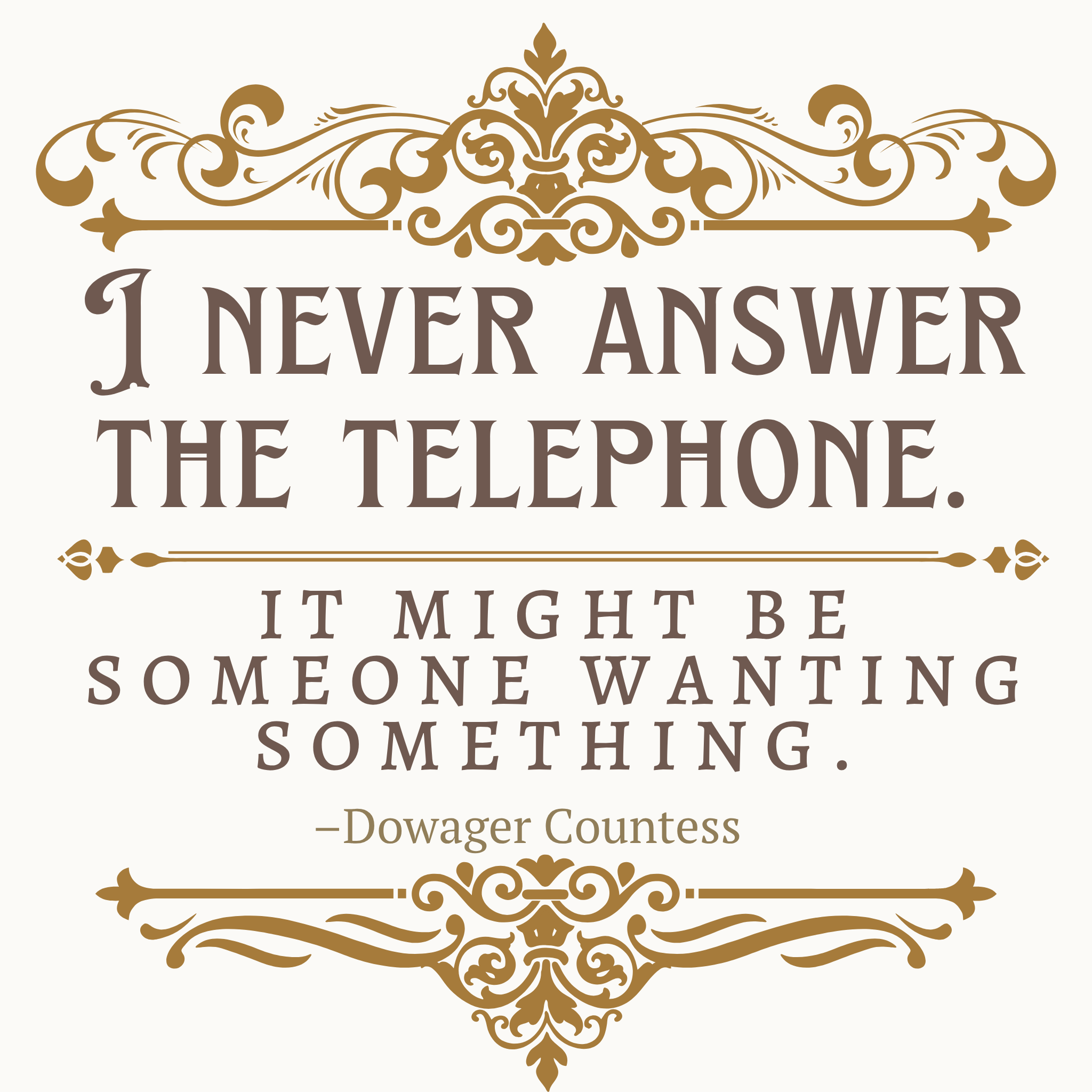 Downton Abbey Magnets — (2.5" x 2.5”) Set of 9