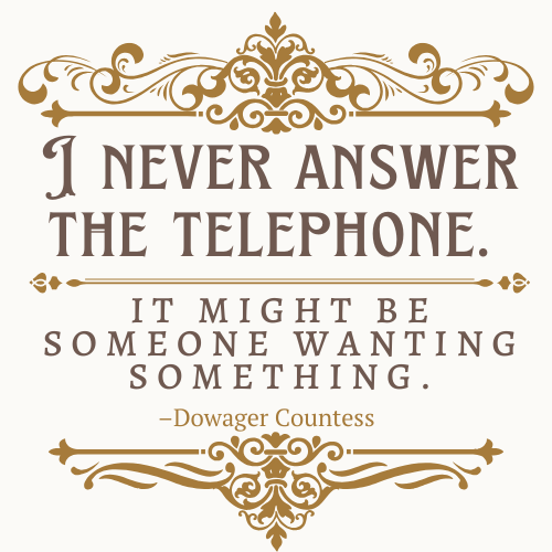 Downton Abbey Magnets - (2.5" x 2.5”) Set of 9