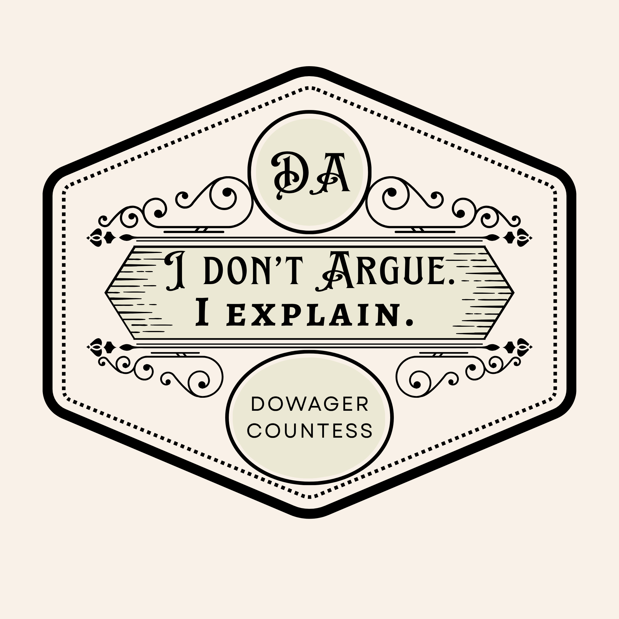 Downton Abbey Magnets — (2.5" x 2.5”) Set of 9
